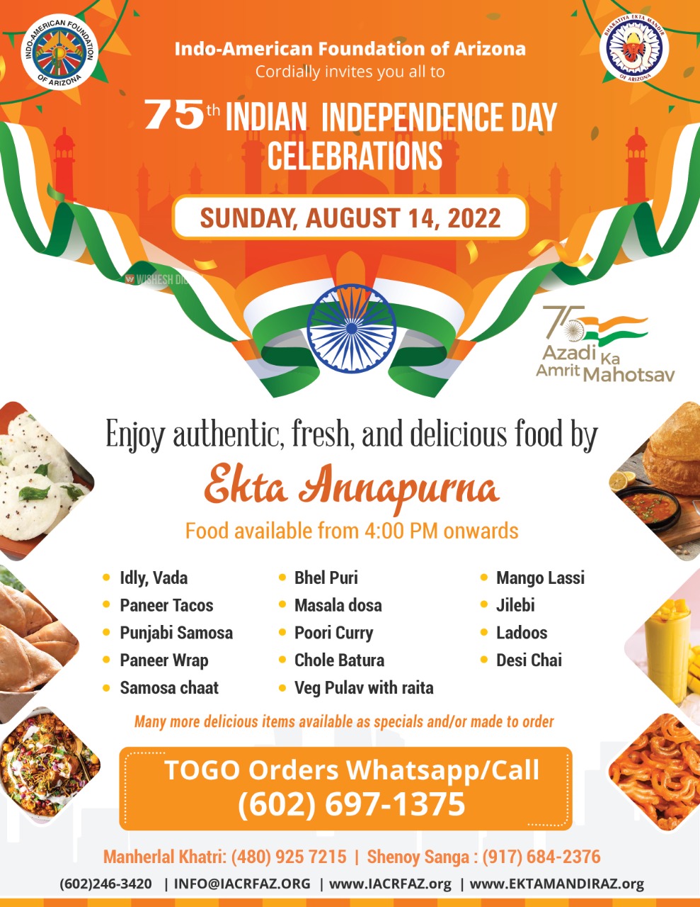 Indian Independence Day Celebrations