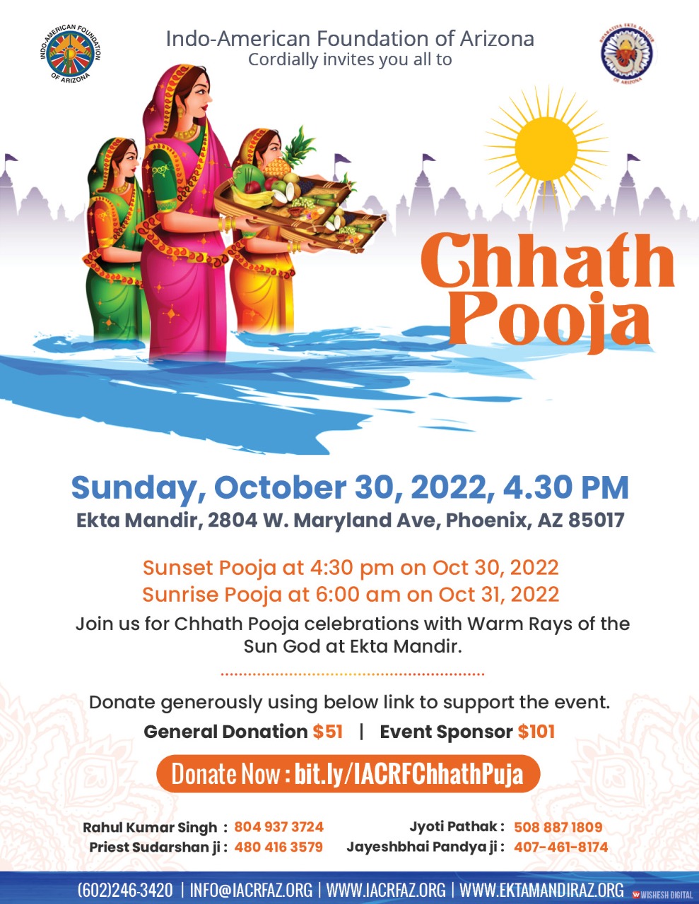 Chhath Pooja Event