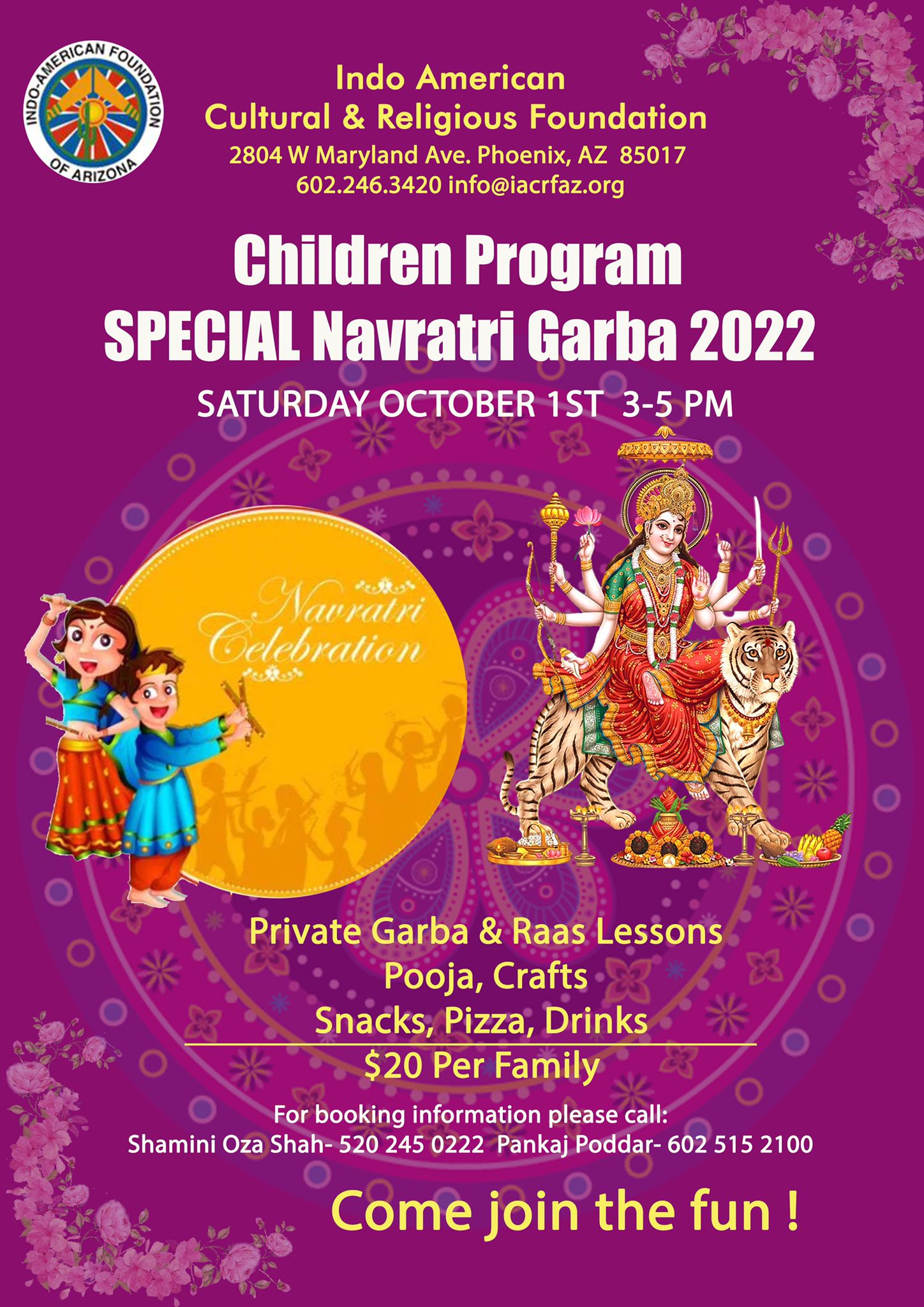 Children Program Special Navratri Garba 2022
