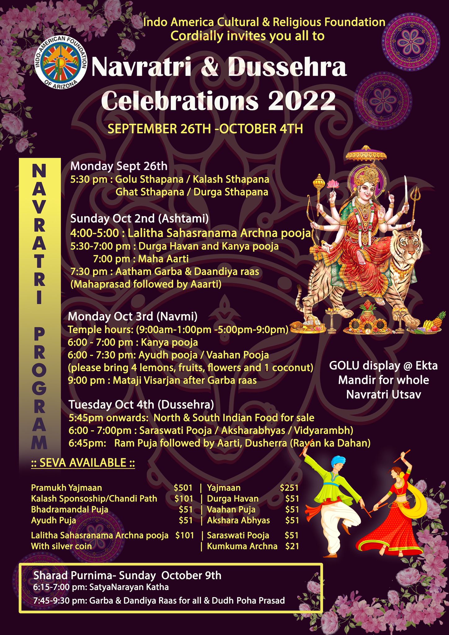 Navratri Dussehra Celebrations 2022