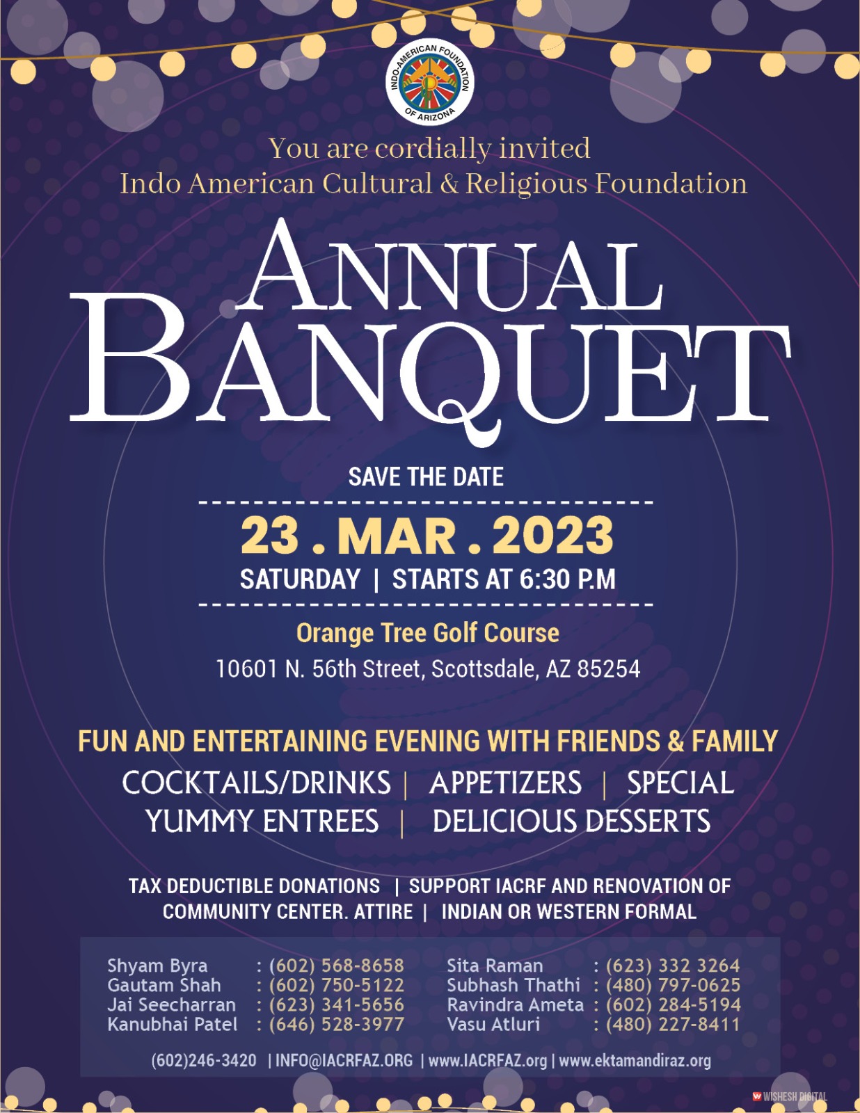 Annual Banquet Event